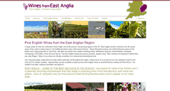 Desktop Screenshot of eastanglianwines.co.uk